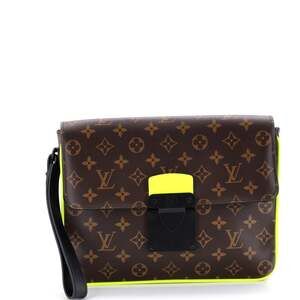 Louis Vuitton S Lock A4 Wristlet Pouch #218818L11B